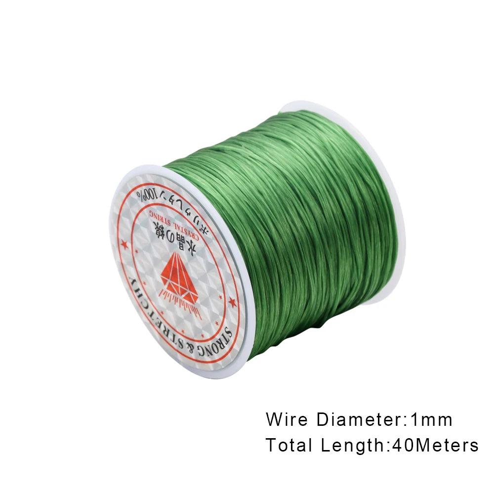 Strong Stretchy Crystal Elastic Beading Line Cord Thread String For DIY Necklace Bracelet Jewelry Making Findings