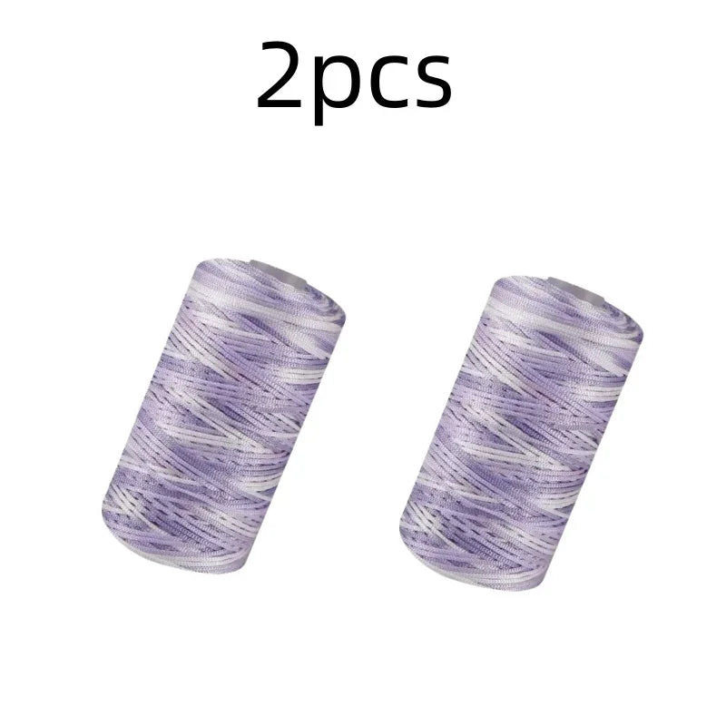 Silk Ice Line Cotton Crochet Yarn 1.5mm For Hand Knitting