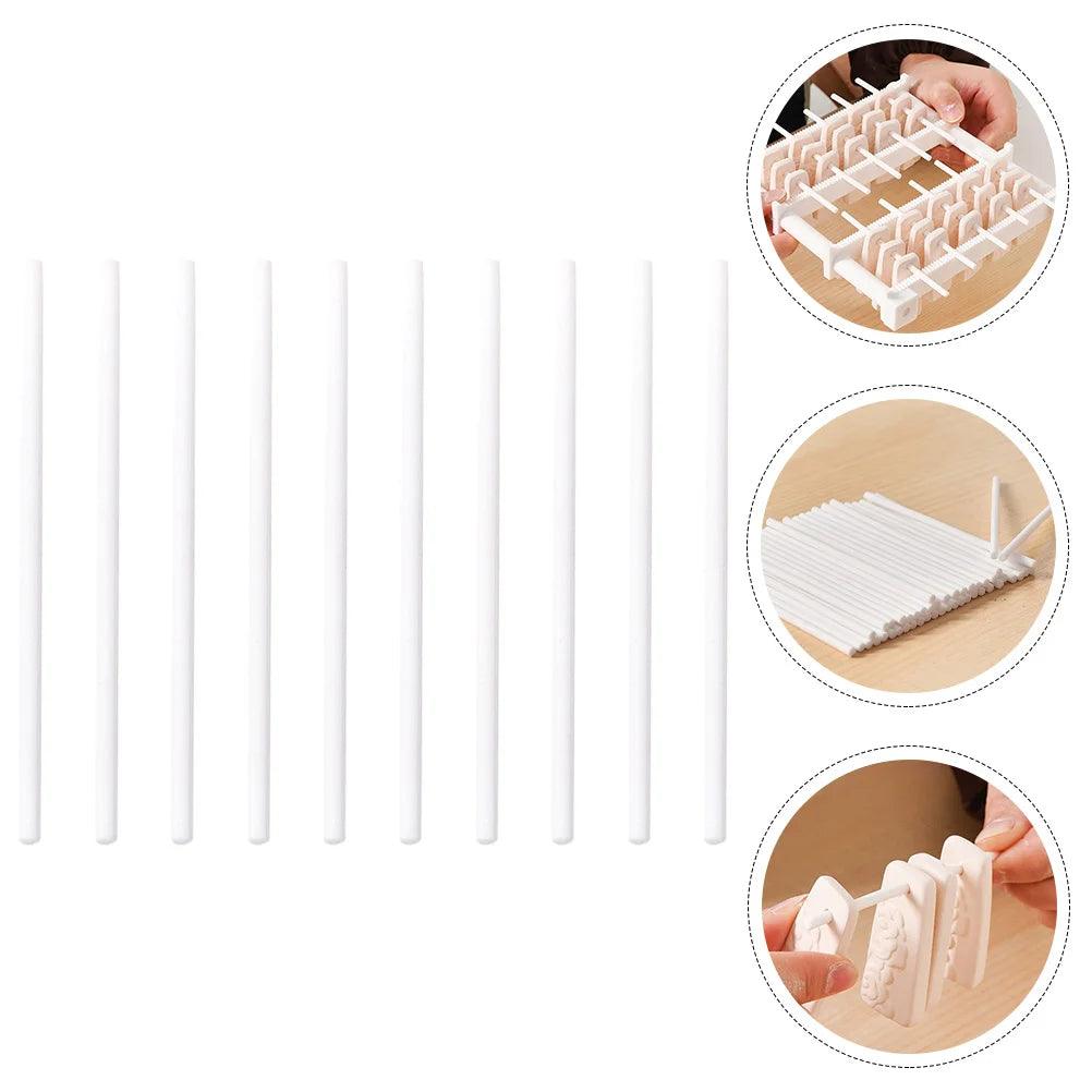 10pcs Ceramic Jewelry Hanging Burn Rods Hanging Burning Stick Kiln Fires Tools