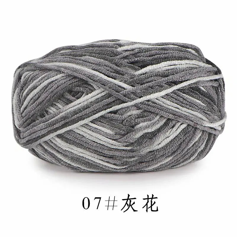 Milk Cotton Five Strand Gradual Change Wool Baby Knitting