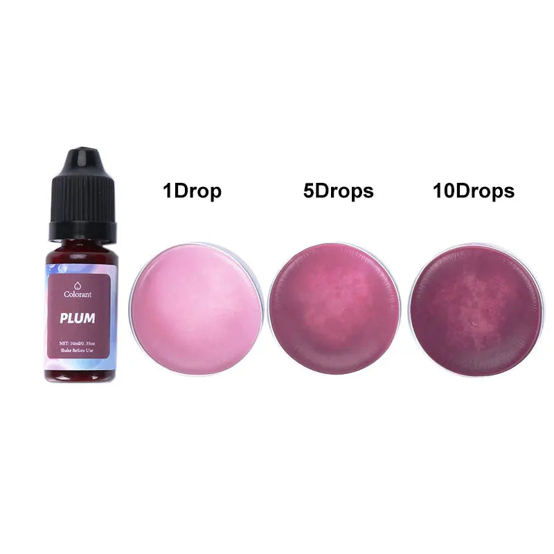 JCD 10ml Candle Dyes Pigment Soap Pigment Aromatherapy Liquid Colorant DIY Hademade Resin Craft Jewelry Making Supplies