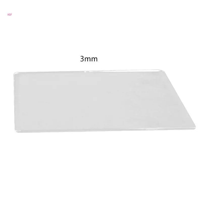 Clear Scrapbooking Die-Cut Machine Plate Transparent Acrylic Embossing Platform