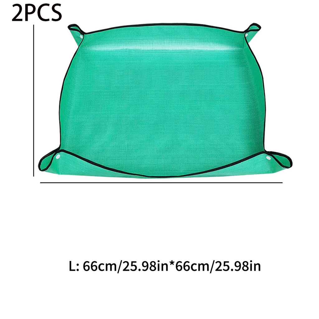 Plant Repotting Garden Mat Waterproof Transplanting Mats Indoor Succulent Potting Mat Portable Gardening Soil Mat