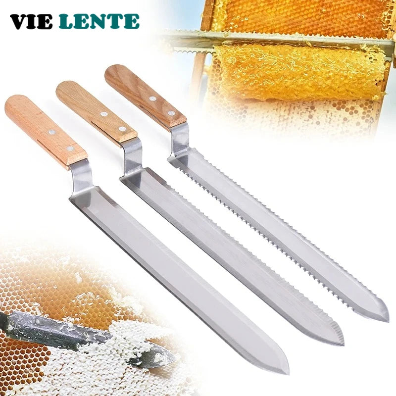 Beekeeping Tools Bee Honey Uncapping Scraping Knife Bee Hive Scraper Equipment Cutter for Beekeeper Supplies
