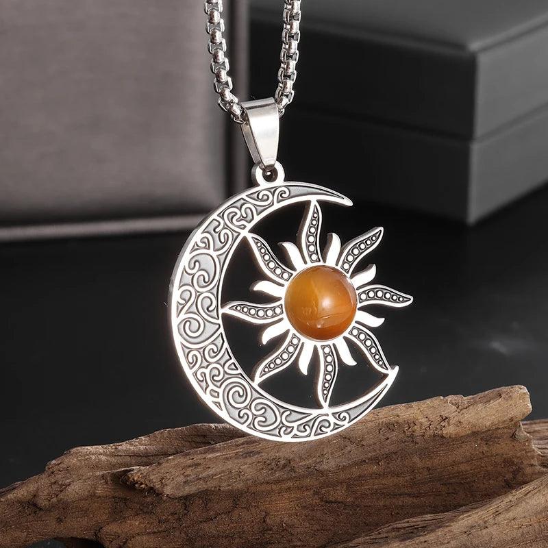 Trendy Witchcraft Witch Knot Necklace Celtic Irish Protection Knot Pendant Men Women Trending Amulets Jewelry Gifts