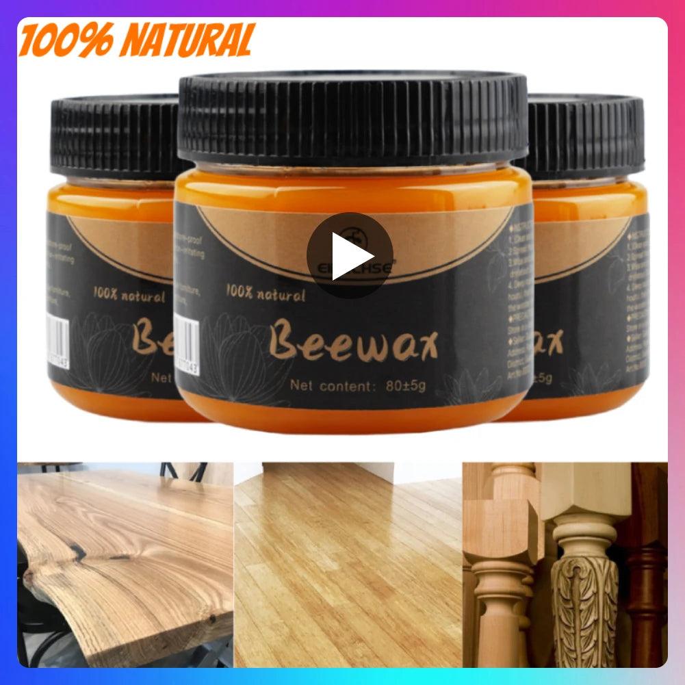 Wood Seasoning Beeswax Organic Natural Pure Wax Furniture Care Maintenance Wax Wood Cleaning Polished Home Cleaning Chemicals - Winord