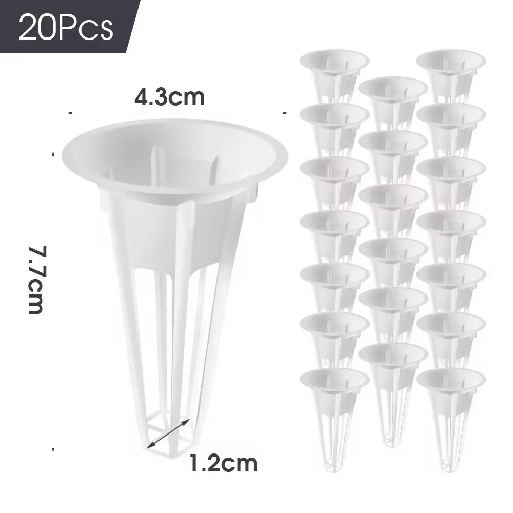 Plastic Hydroponic Planter Basket Soilless Cultivation System for Aerogardens Planter Indoor Garden Plants Vegetable Container