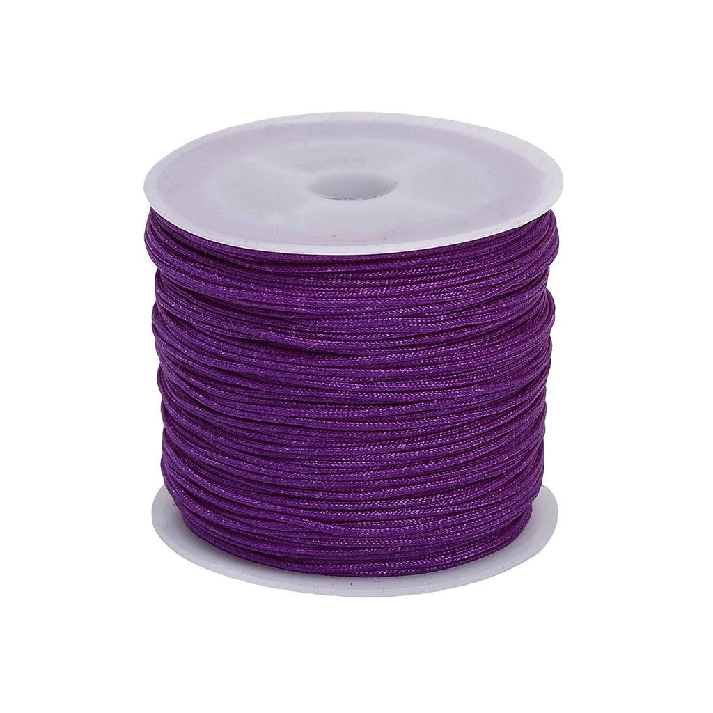 50M/roll 0.8mm Nylon Thread Cord Chinese Knot Cord Bracelet Braided String For DIY Tassels Beading String Jewelry Making