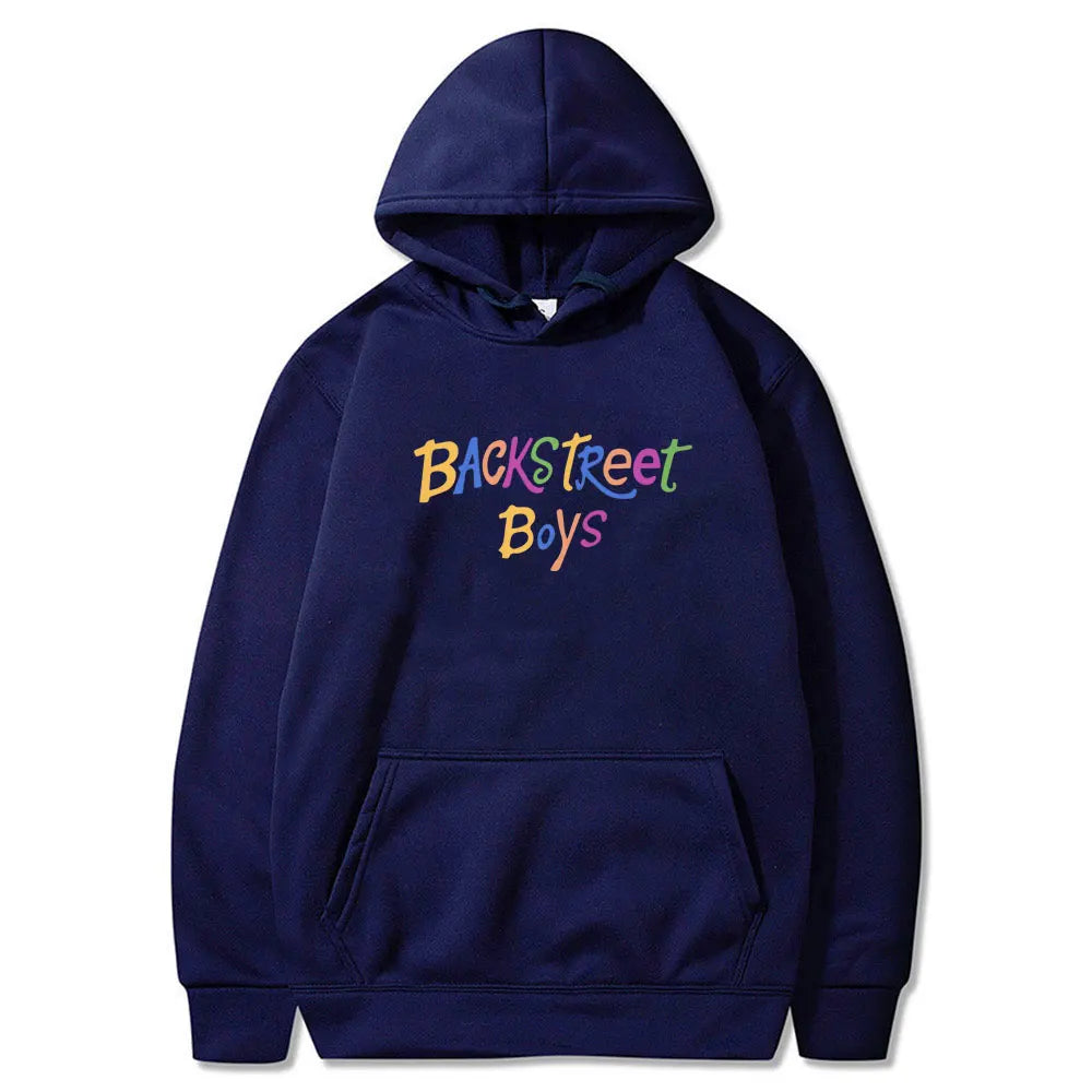 Backstreet Boys Graphic Hoodie Boy Band Bsb Group Pop Music Pullover Sweatshirt Men's Fashion Oversized Fleece Cotton Hoodies