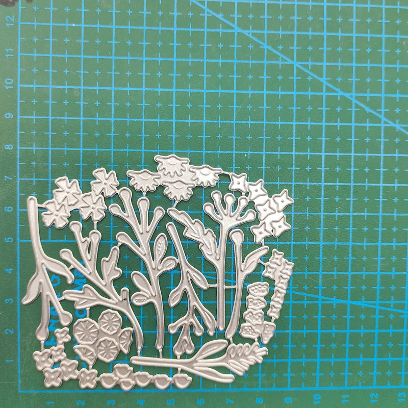 Metal Cutting Dies Hot Air Balloon Lamp Bulb Lantern Box Leaf Scrapbooking Dies Craft Album Knife Mould Blade Punch Stencil Dies