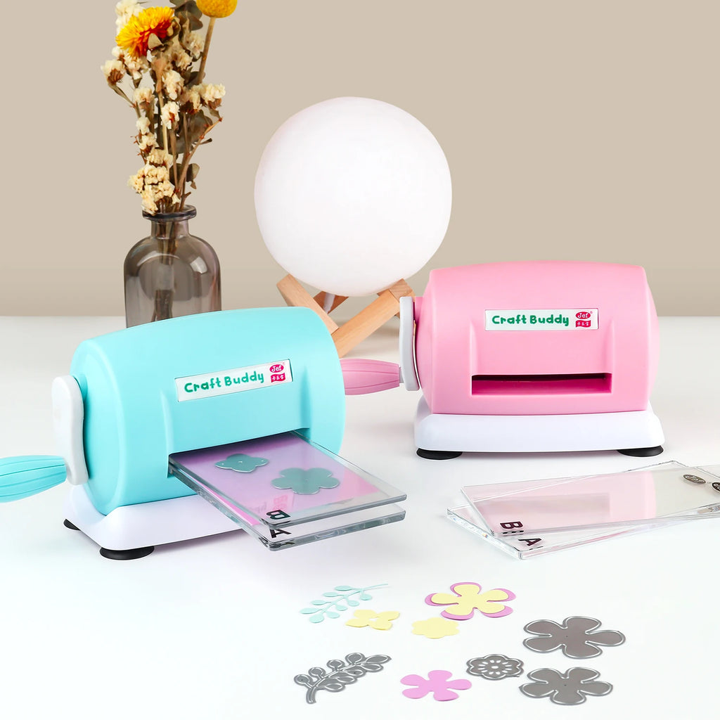 5 Colors Die Cutting Embossing Machine Scrapbooking Cutter Paper Card Cutting Embossing Machine Hand DIY Craft Buddy