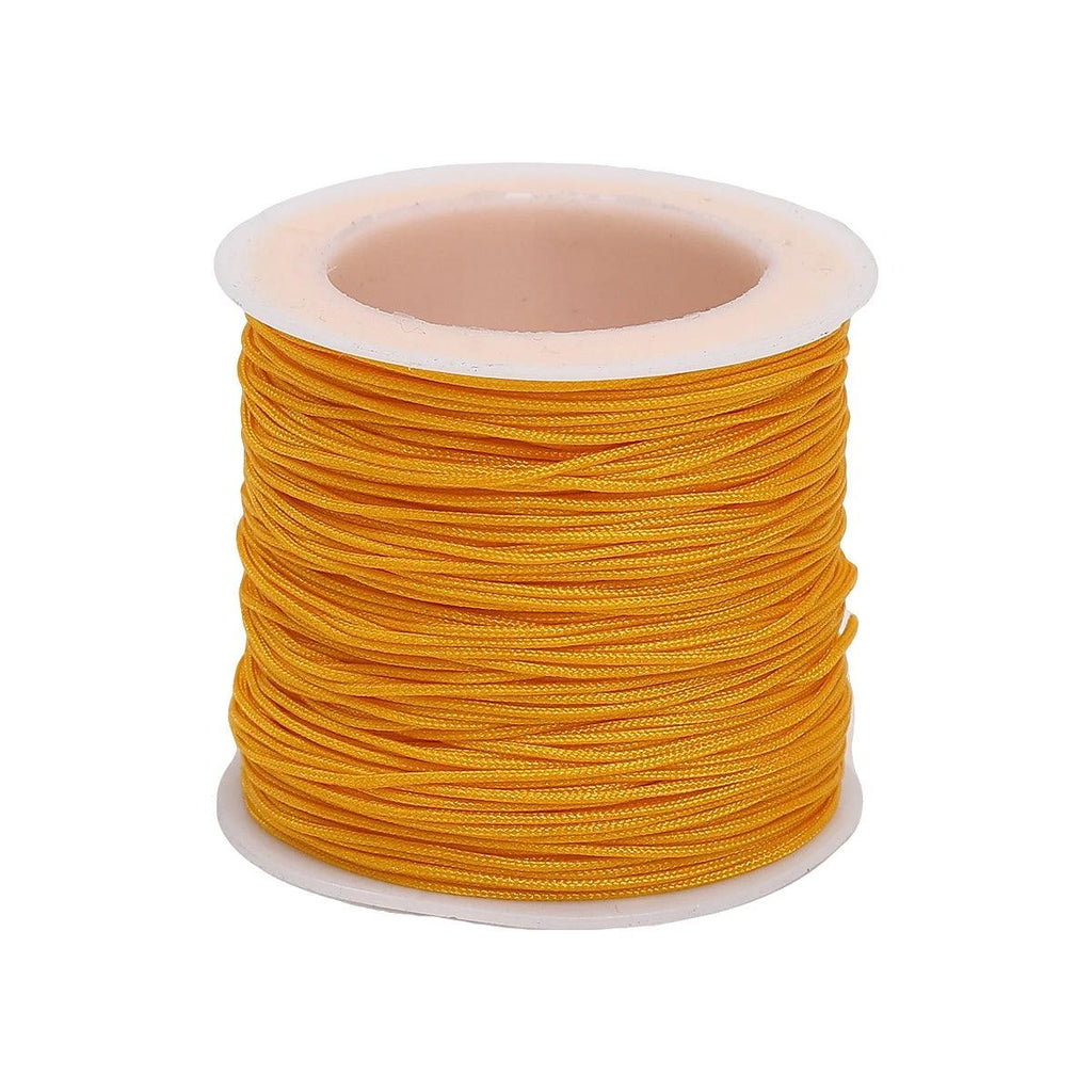 50M/roll 0.8mm Nylon Thread Cord Chinese Knot Cord Bracelet Braided String For DIY Tassels Beading String Jewelry Making