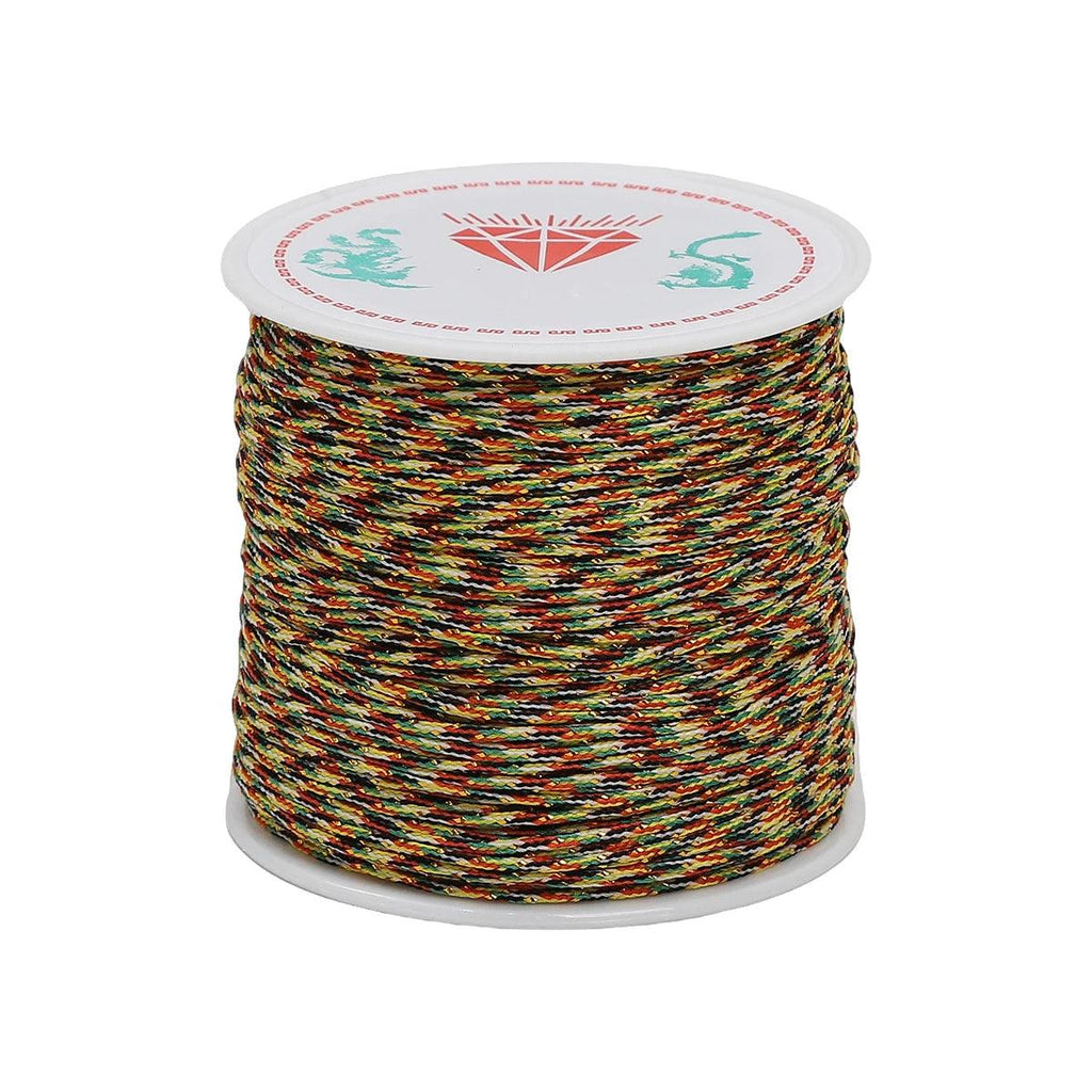 50M/roll 0.8mm Nylon Thread Cord Chinese Knot Cord Bracelet Braided String For DIY Tassels Beading String Jewelry Making
