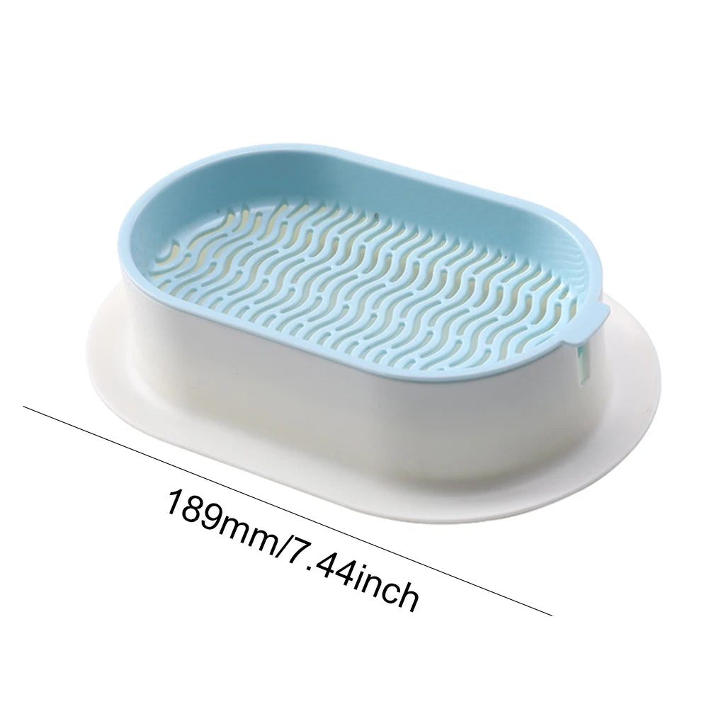 Cat Grass Planter Pet Cat Grass Digestion Growing Tray Cat Grass Box Plastic Nursery Plant Planting Box Hydroponic Pot Grow Box