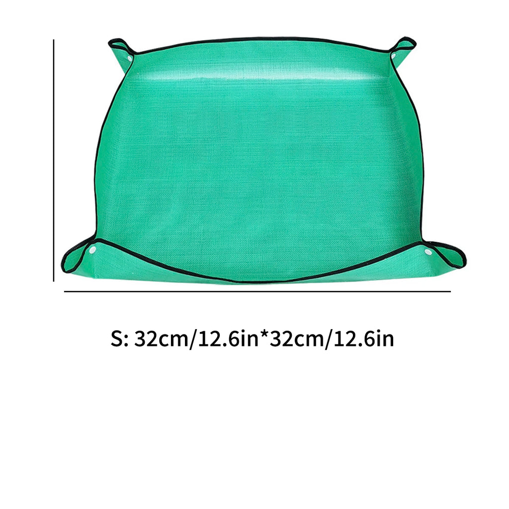 Plant Repotting Garden Mat Waterproof Transplanting Mats Indoor Succulent Potting Mat Portable Gardening Soil Mat