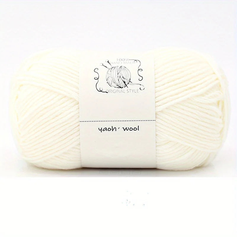 100g 100 Percent Acrylic Yarn for Hand Knitting and Crochet DIY Projects 200M Length