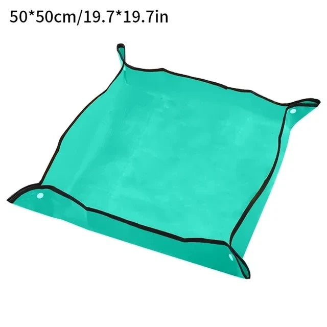Plant regeneration mat Waterproof transplant mat Portable square foldable and easy to clean succulent transplant mat
