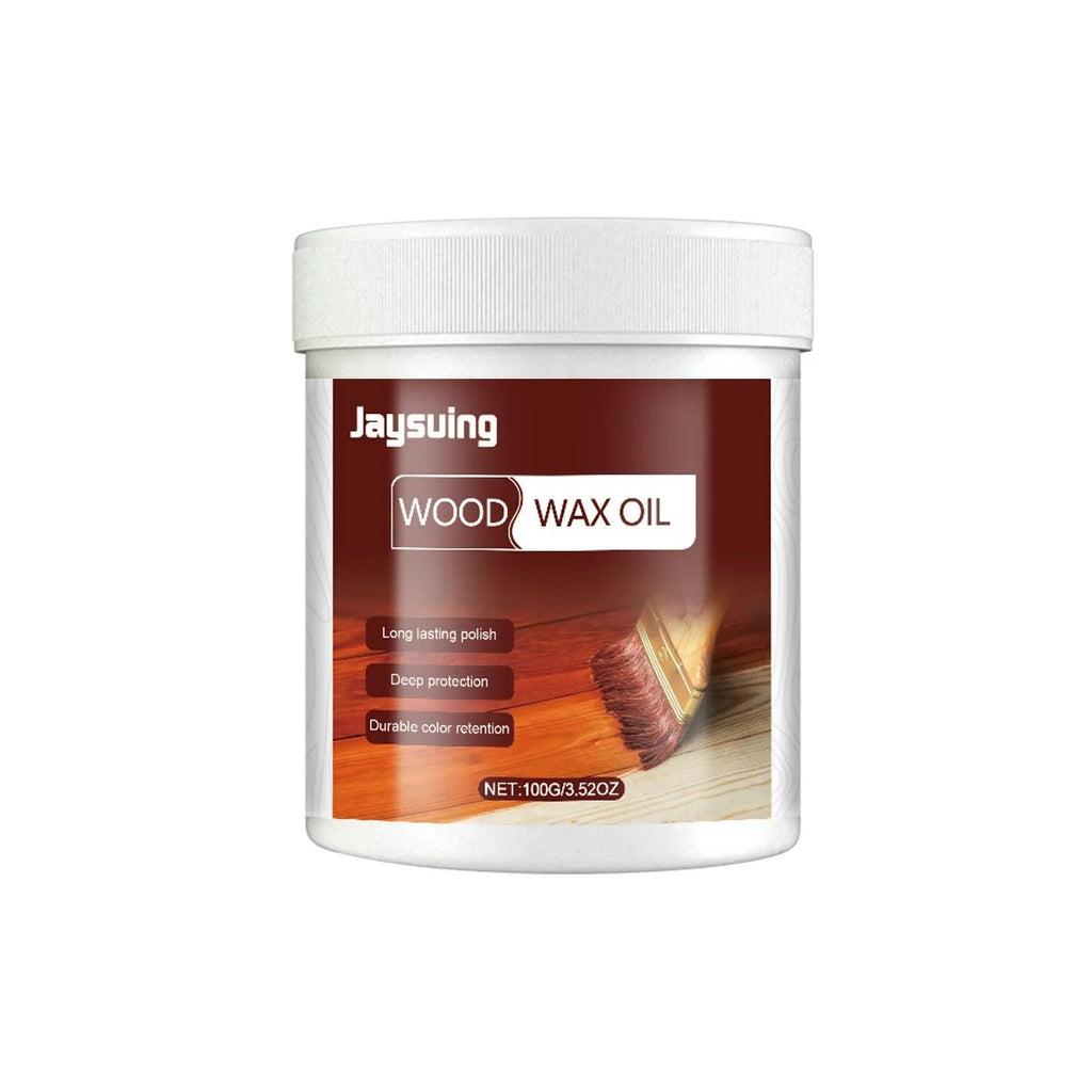 Wood Seasoning Beeswax Solid Wooden Furniture Polishing Beeswax Waterproof Wood Floor Cleaning Maintenance Brighten Care Bee Wax
