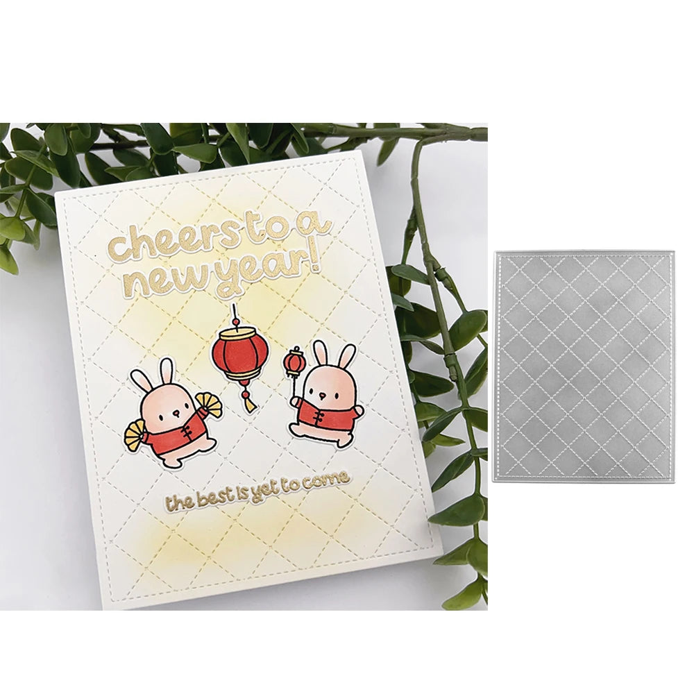 Happy Birthday Word Cutting Dies Sweet Feline Metal Die Cuts for DIY Scrapbooking Album Card Making Decoration