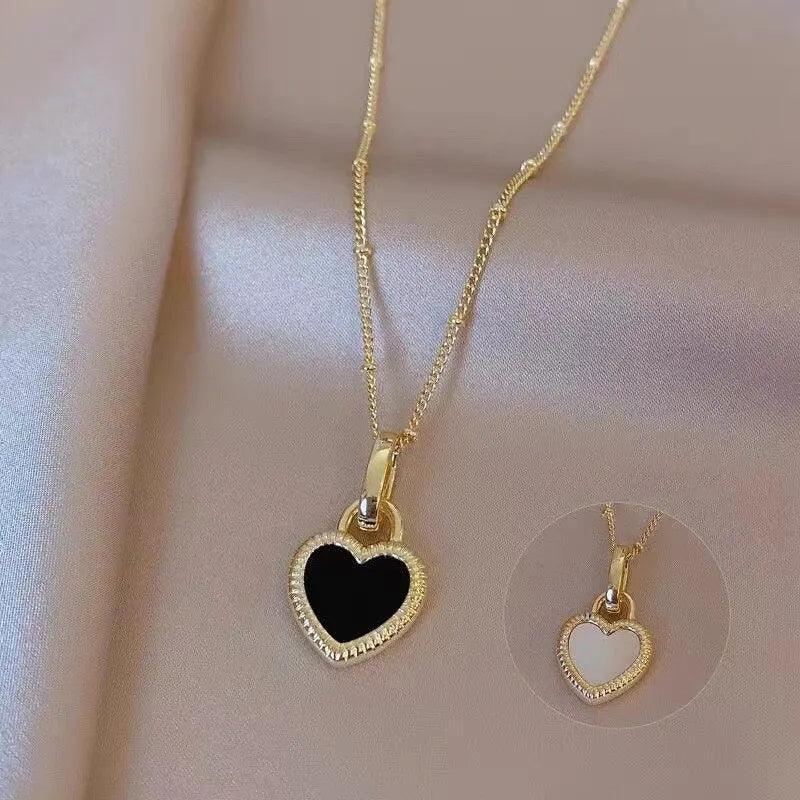Fashion Roman Digital Wafer Pendant Necklace Stainless Steel Party Jewelry for Women Sexy Choker