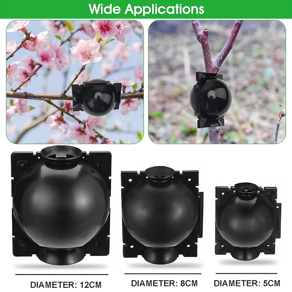 5Pcs Plant Rooting Ball Reusable High Pressure Propagation Box Cutting Grafting Garden Rooting Propagation Ball Jardinage Pot