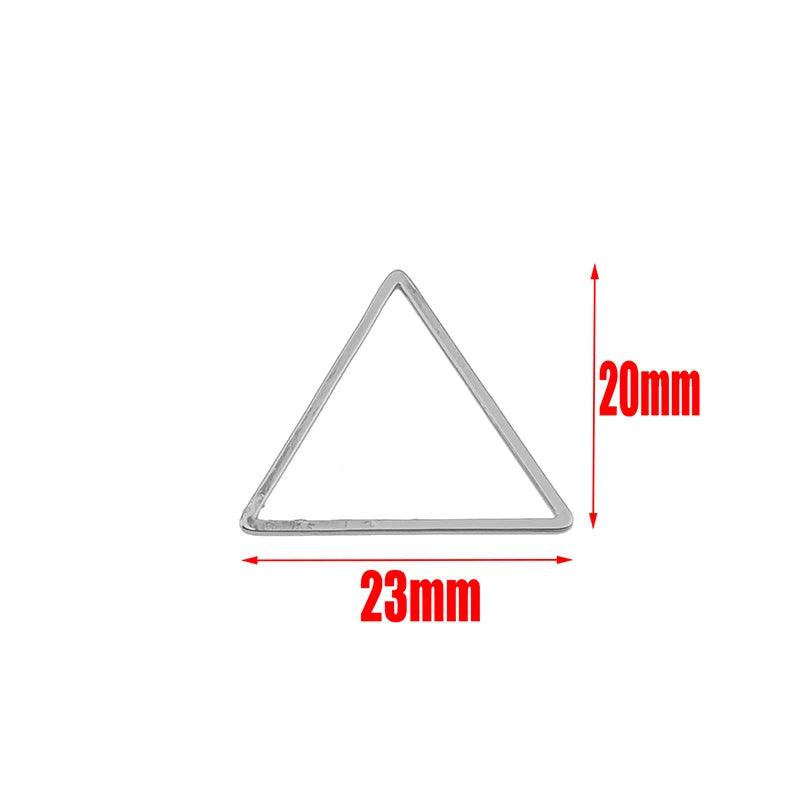 10pcs Stainless Steel Charms Connectors Hollow Frame Bezel Cross Moon for DIY Casting Necklaces Earrings Jewelry Making Supplies
