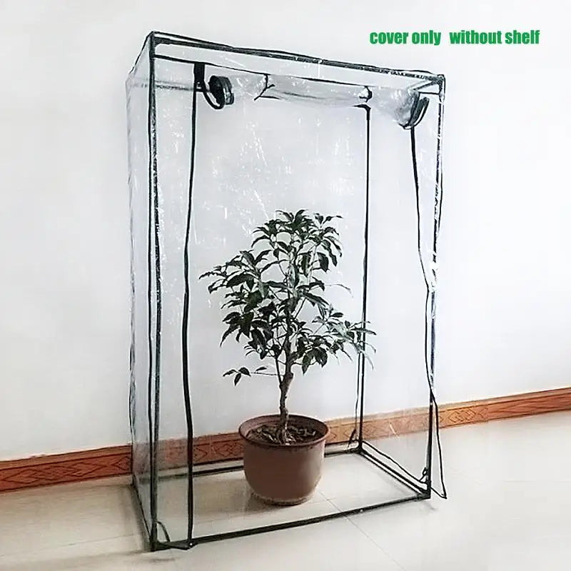 Greenhouse PVC Plant Cover Foldable Waterproof Flower House Planting InsectProof Bird Cover Garden Tent Cover Outdoor Protection