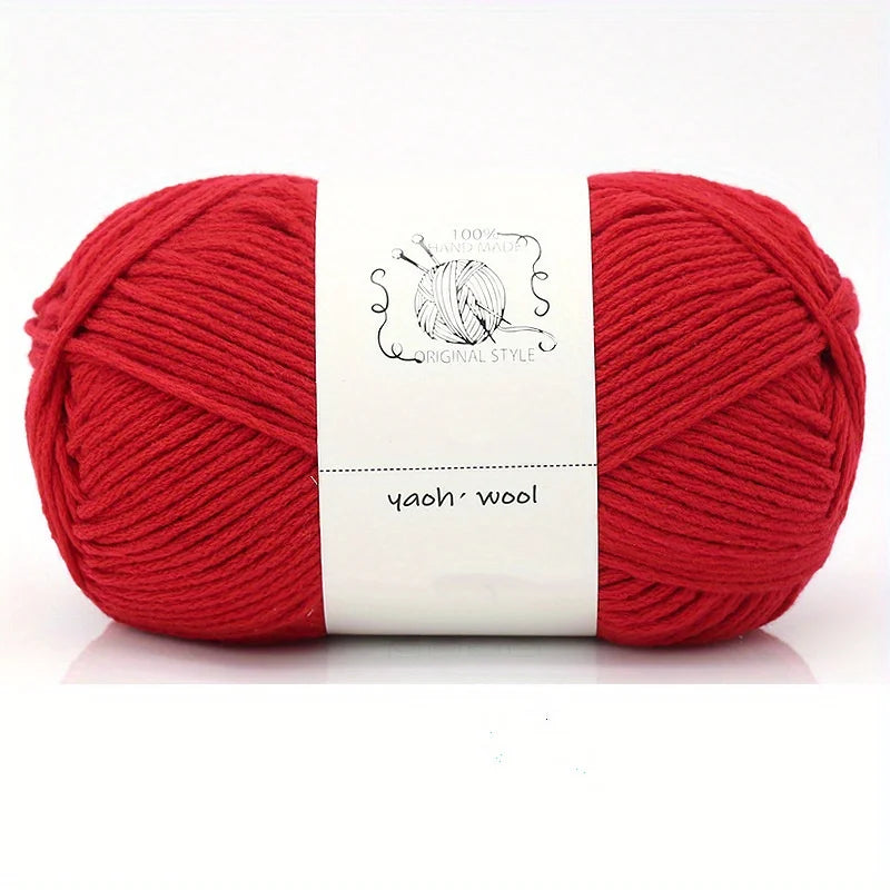 100g 100 Percent Acrylic Yarn for Hand Knitting and Crochet DIY Projects 200M Length