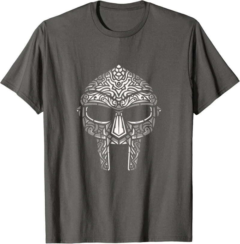 MF DOOM Rapper Graphic Cotton T-Shirt Unisex Hip Hop Fashion Big Size Casual Short Sleeve Streetwear Classic Tee