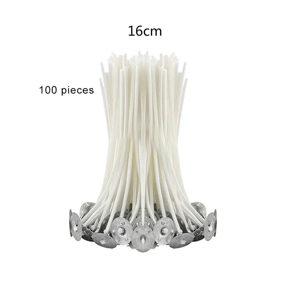 DIY Wax Core 61 M Long Cotton Braided Candle Wick Smokeless Aromatherapy Candle Wire Handmade Candle Making Accessories