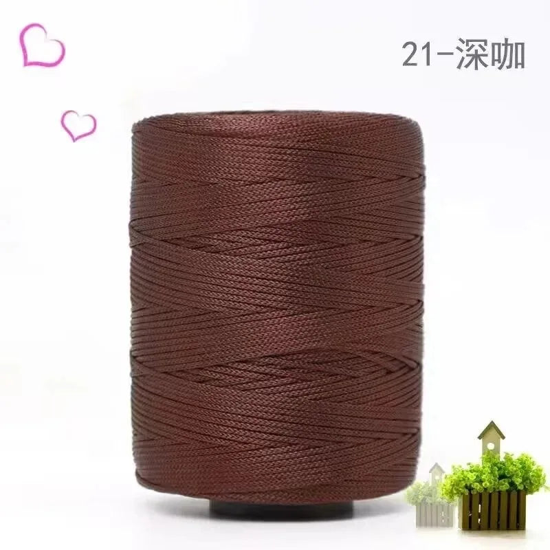 100g 230M Ice Silk Bright Yarn Thin Ice Blended Braided Thread for DIY Hand Knitting and Crocheting Projects