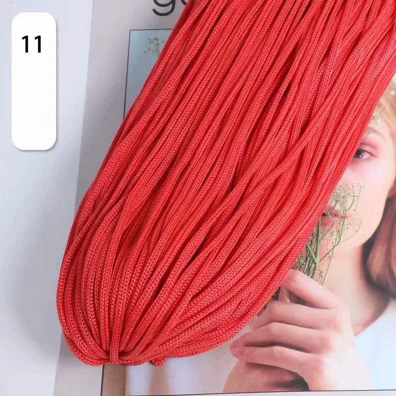 Light Body Ice Silk Thread Set For DIY Crochet Hats And Bags