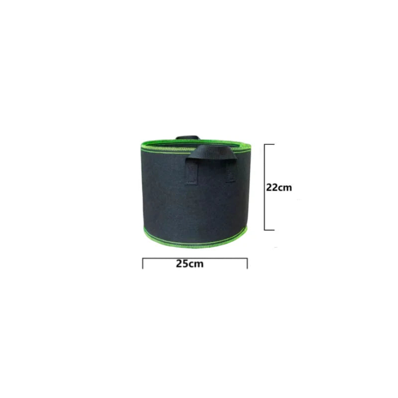 Mei planting bag wholesale balcony roof thickened non-woven planting bag vegetable and fruit seedling pot planting bag planting
