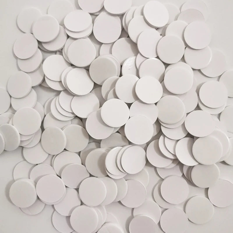 8mm/10mm/15mm/20mm White Candle Wick Stickers Double-sided Adhesive For DIY Candles Material Movable Fixed Point