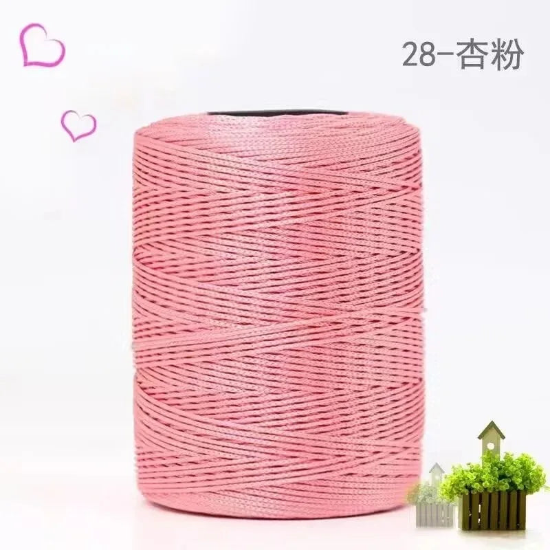 100g 230M Ice Silk Bright Yarn Thin Ice Blended Braided Thread for DIY Hand Knitting and Crocheting Projects