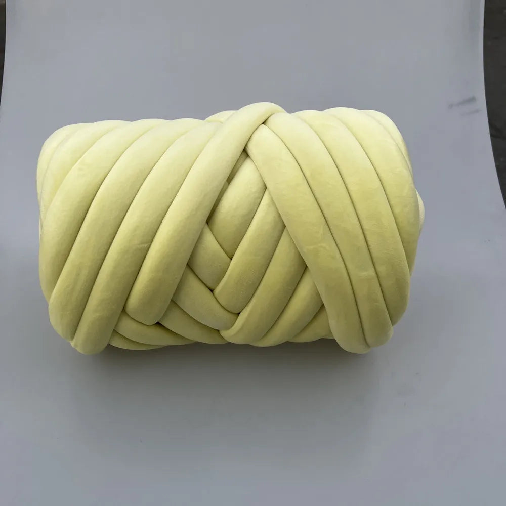Velvet Chunky Yarn 500G Bulky Wool For DIY Blankets Hats