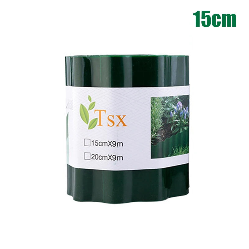 10/15/20cm Plastic Garden Grass Lawn Edge Fence Path Flexible Lawn Edging Border Outdoor Yard Garden Accessories