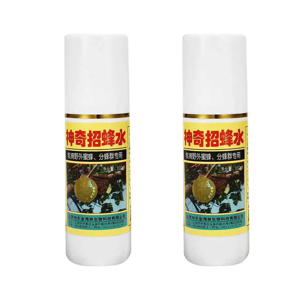 2pcs Bee attracting water Bee baiting water BeeSwarm Attractant Spray Swarm Commander Premium  Honey Bee Trap Tool 200ml