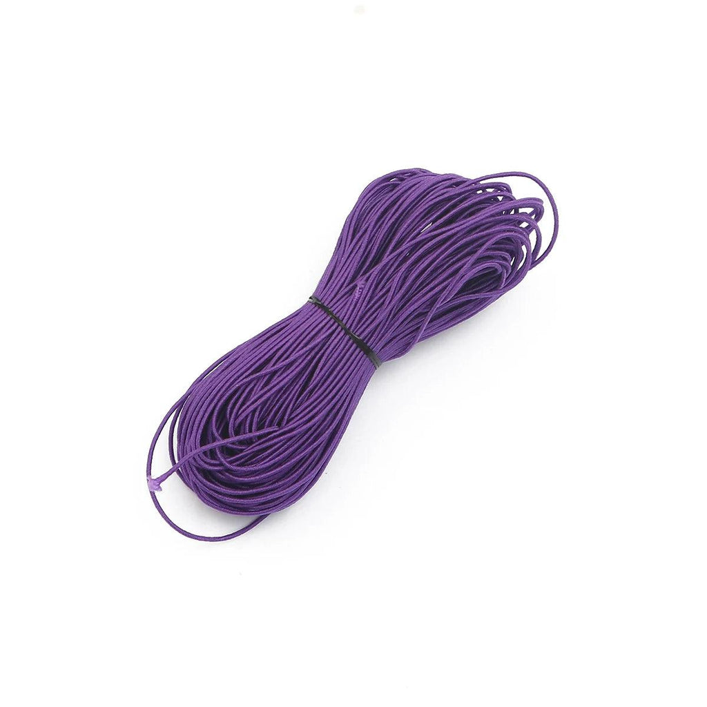 25m 1MM String Cords Beading Elastic Band Stretch Beads String Strap Rubber Rope Line For DIY Bracelet Jewelry Making Threads