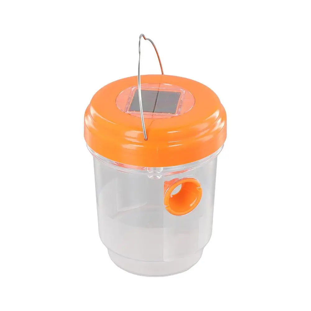 New Solar Powered Wasp Trap Lights Waterproof Outdoor Non-toxic Bee Trap Reusable Supplies Traps