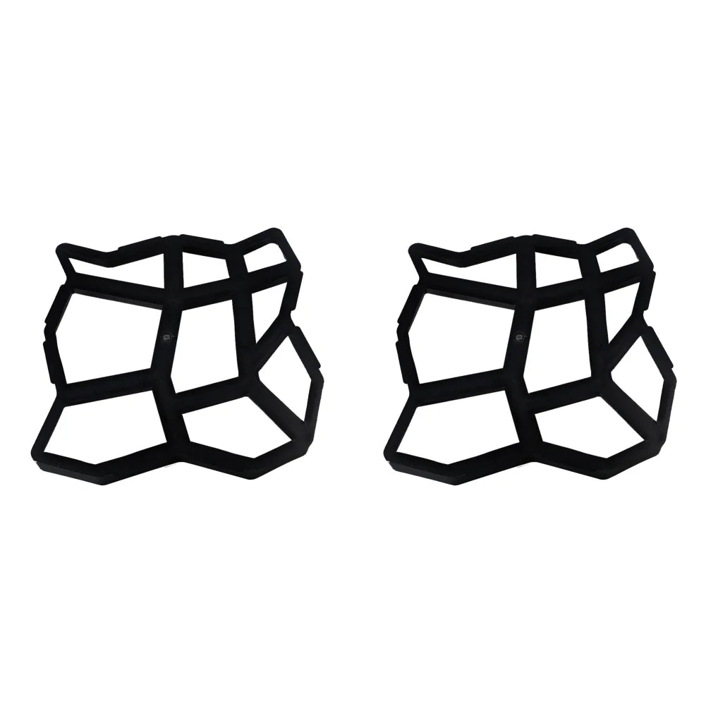 DIY Path Maker Paver Molds Stone Brick Concrete Mold Concrete Cement Walk Garden Path Paving Paver Reusable Patio Molds Paviment