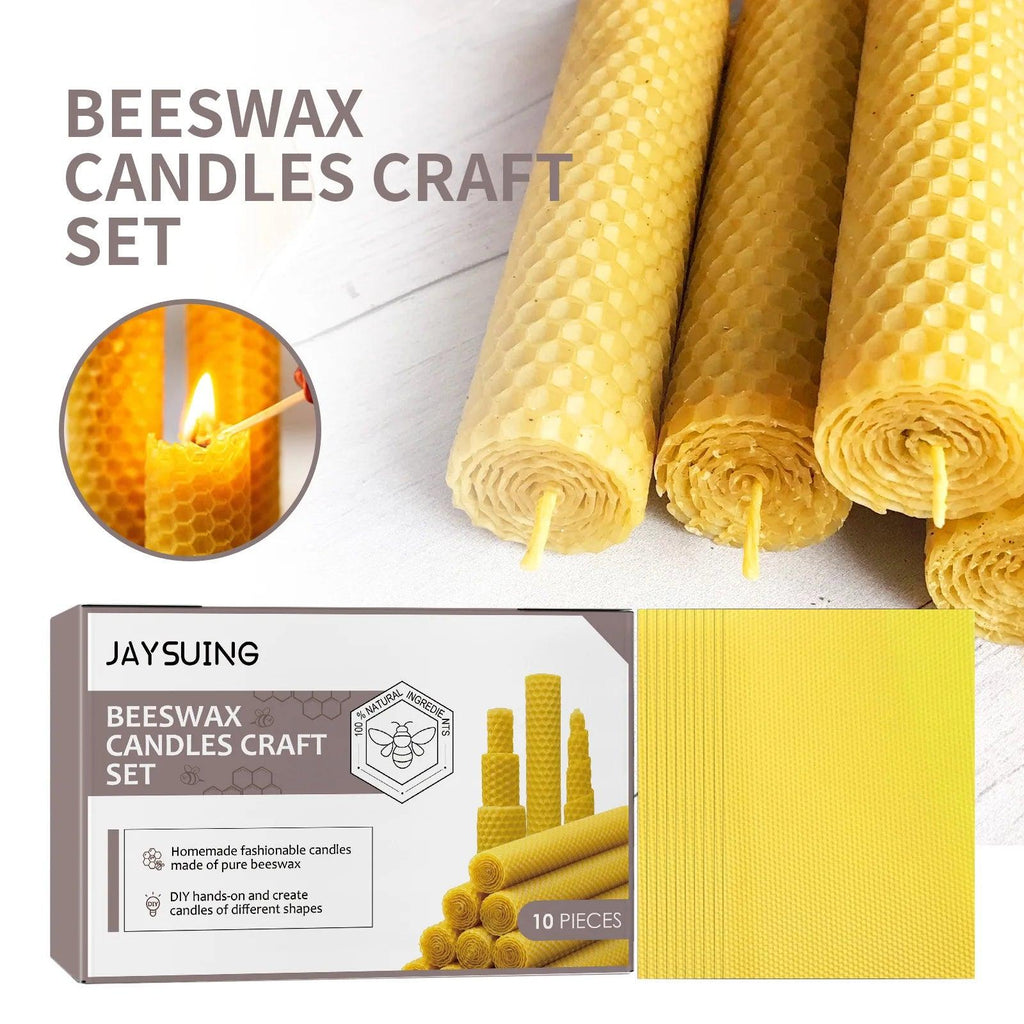 Handmade DIY Christmas Atmosphere Creative Beehive Candle Wax Slice Raw Materials - Winord