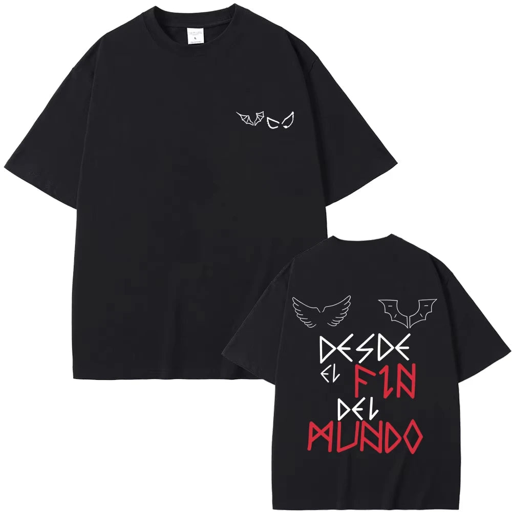 Rapper Duki From The End of The World Graphic T Shirt for Men and Women Hip Hop Oversized Streetwear Fashion