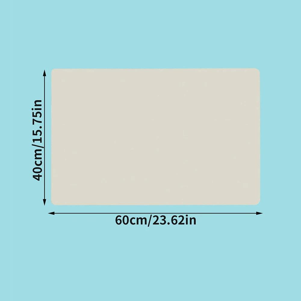 Table Protector Silicone Placemat 40x60cm Kids DIY Crafts Table Mat Heat Resistant Waterproof Non Slip Kitchen Counter Protector