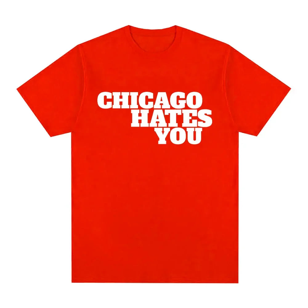 Rapper Chief Keef Chicago Hates You Women's Oversized Hip Hop T-Shirt Casual Short Sleeve Fashion
