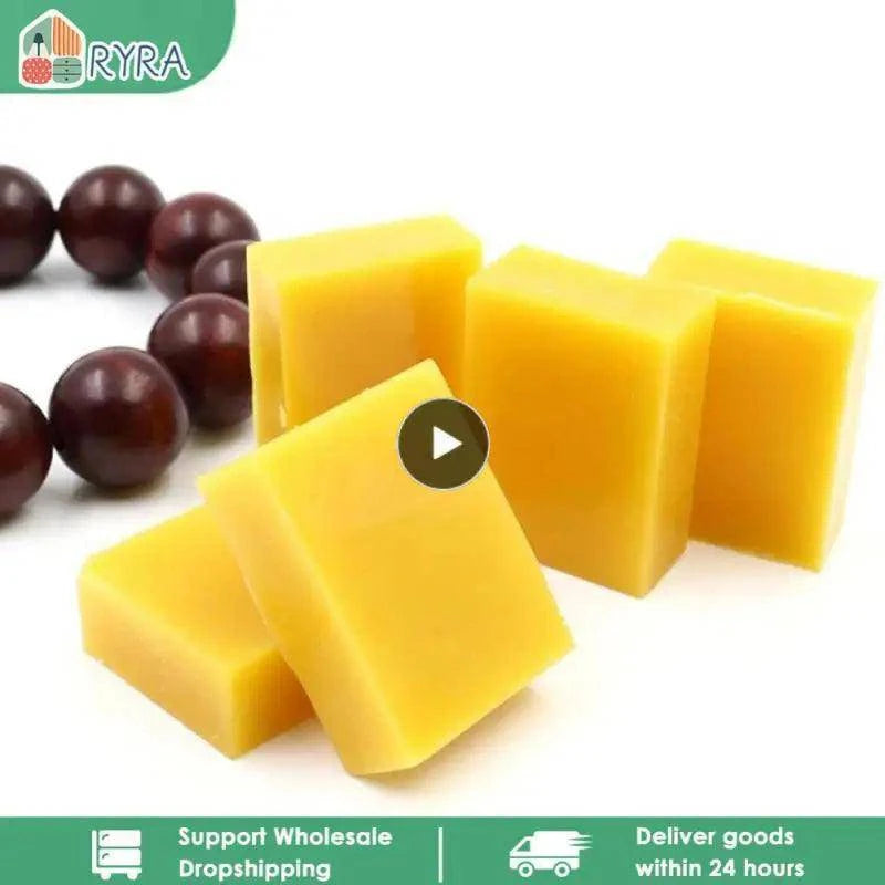 Beeswax Pure Natural Wood Furniture Floor Polishing Seasoning Beewax Wood Care Wax Leather Maintenance Waxing Home Garget - Winord