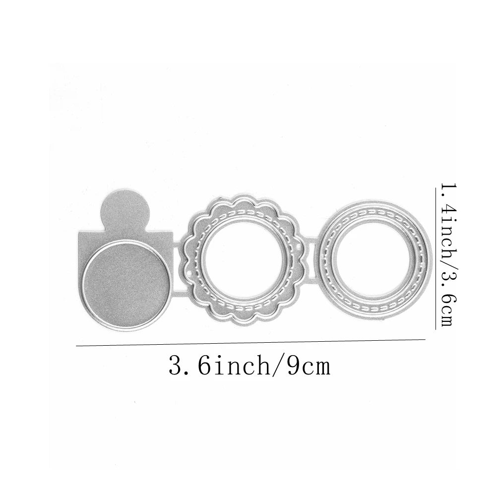 Mini String Of Lights Metal Cutting Dies For DIY Scrapbooking Card Making Decoration Paper Craft
