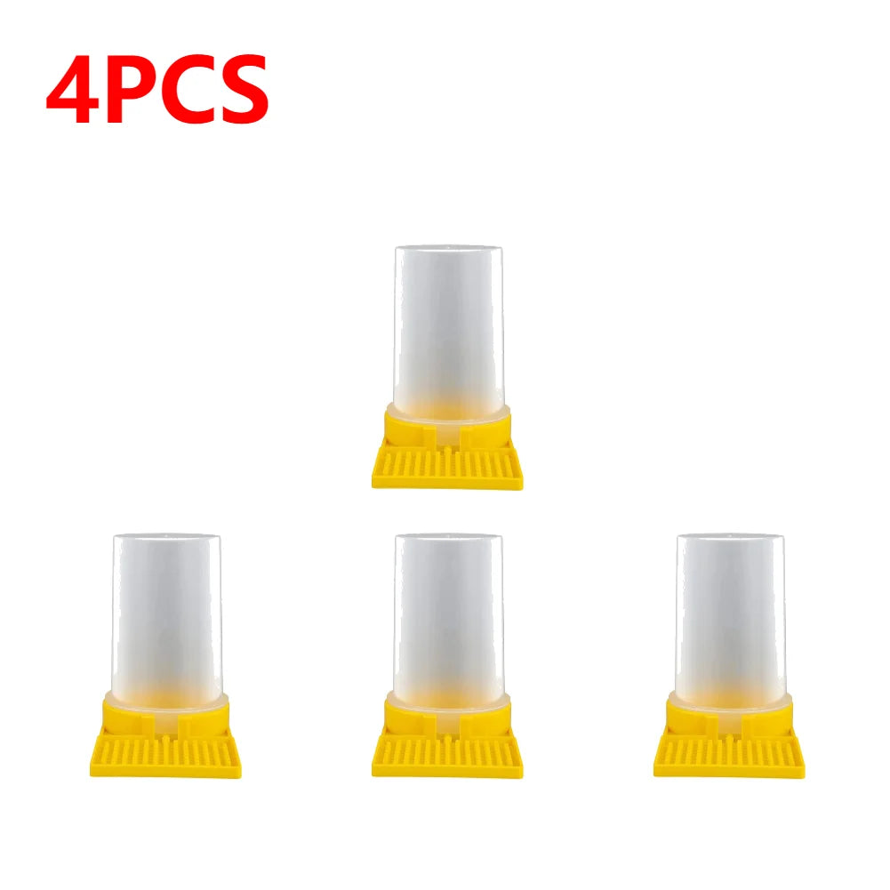 1-6PCS PP Beekeeping Beehive Water Feeder Bee Drink Nest Entrance Beekeeper Cup Fed Tool For Beehive Water Feeder
