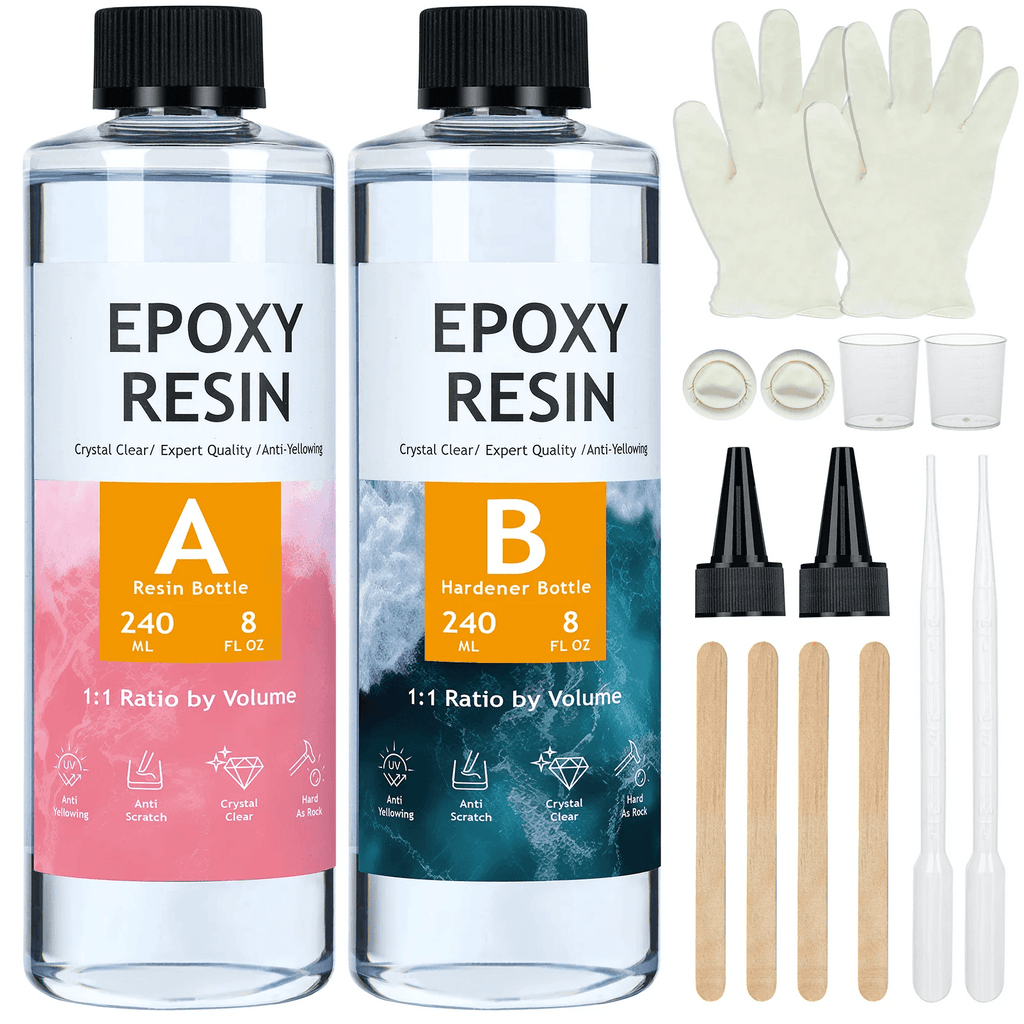 1:1 AB Epoxy Resin Glue High Adhesives Sealers Crystal Clear Hardener Epoxies DIY Resin Glue Jewelry Making Accessories Casting
