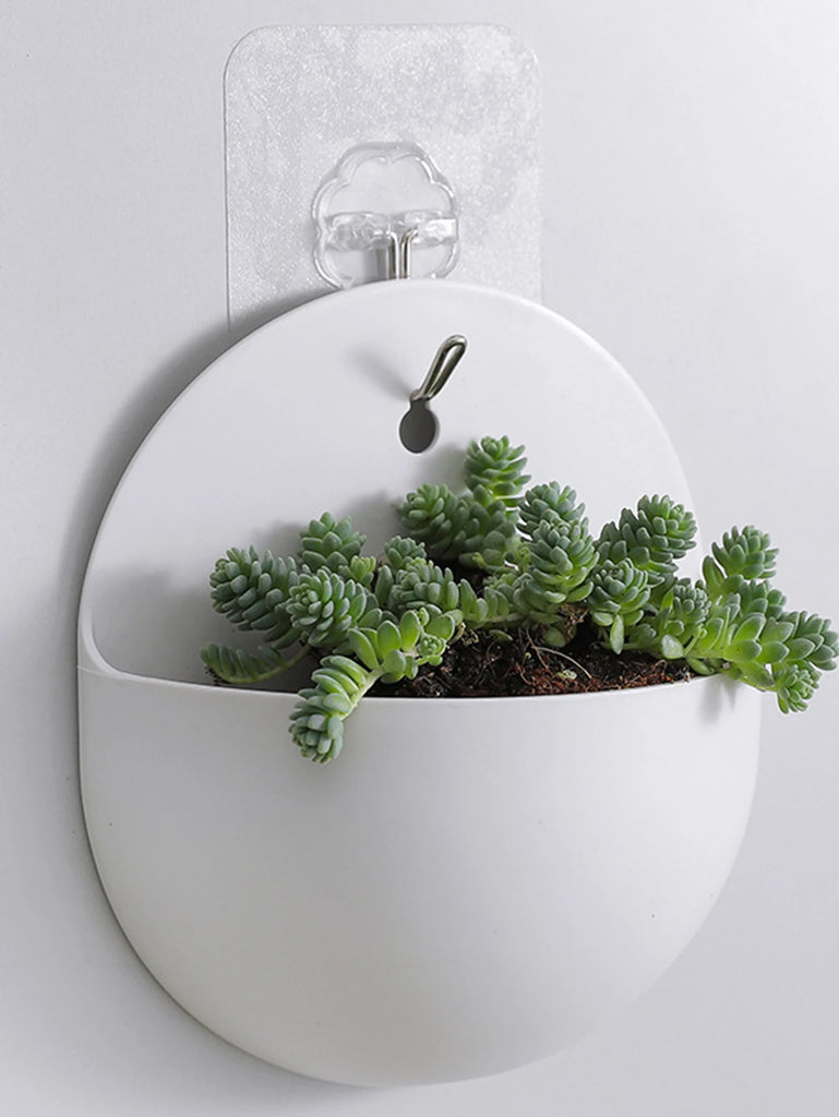 Wall hanging bonsai planters balcony hanging succulent plant baskets gardening tools